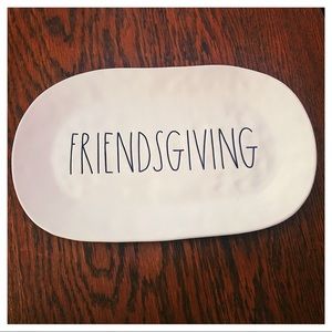 New Rae Dunn Friendsgiving Platter Plate